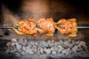 Small Brown Stone Rotisserie bbq