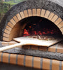 Large Wood Fired Pizza Oven with Stone Base