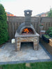 Large Wood Fired Pizza Oven with Stone Base
